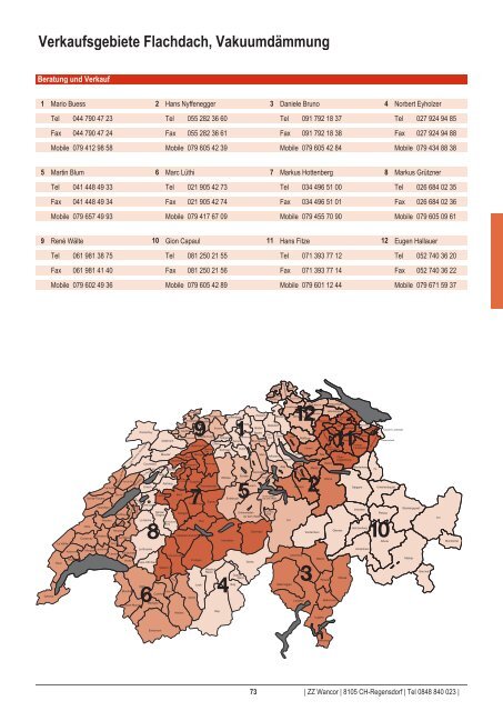 Preisliste 2012