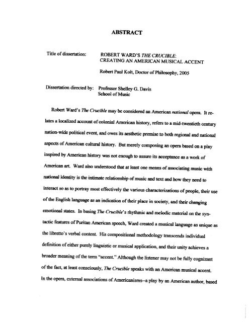 Davis, Shelley.pdf - DRUM - University of Maryland