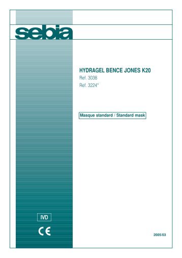 HYDRAGEL BENCE JONES K20