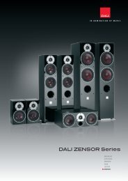 【引取限定】Dali Zensor series 7 - 5点+Boseセット 引取限定】Dali Zensor series 7 - 5点+Boseセット 引取限定