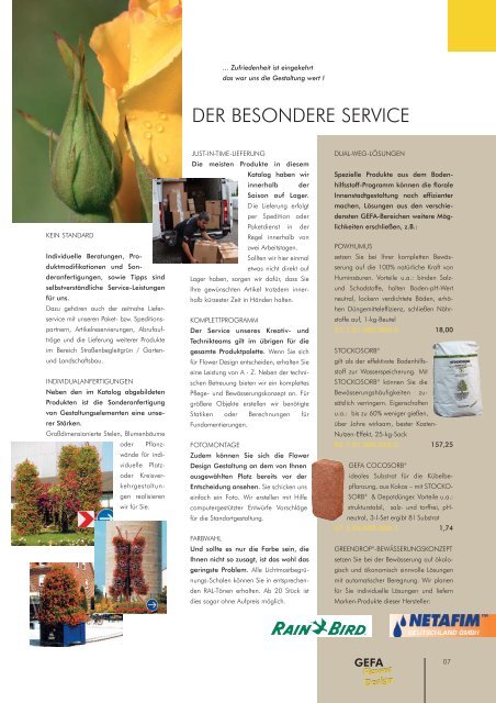 GEFA FLOWER DESIGN - GEFA Produkte Fabritz GmbH