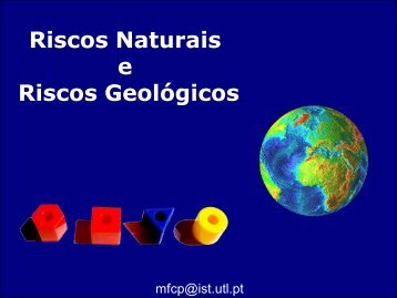 Riscos Naturais e Riscos Geológicos