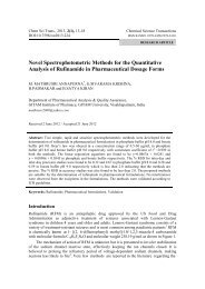 novel spectrophotometric methods for the quantitative analysis of ...