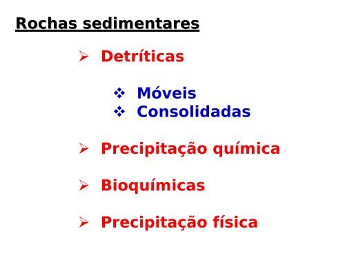 Sedimentares