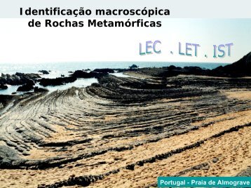 Identificação macroscópica de Rochas Metamórficas