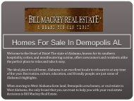 Homes For Sale In Demopolis AL