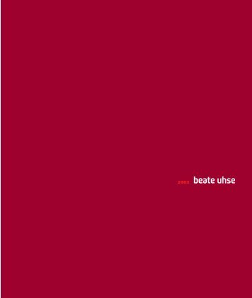 DAS JAHR 2003 - Beate Uhse