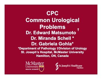 CPC Common Urological Problems