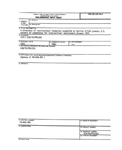 kO f75 Jan 'y 19fI - part - usaid