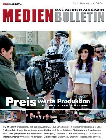 MEDIEN BULLETIN 6/2015 (Vorschau)