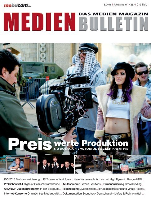 MEDIEN BULLETIN 6/2015 (Vorschau)