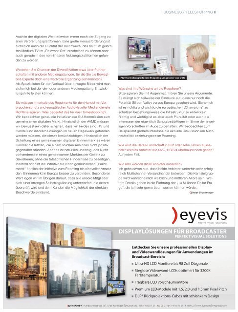 MEDIEN BULLETIN 6/2015 (Vorschau)