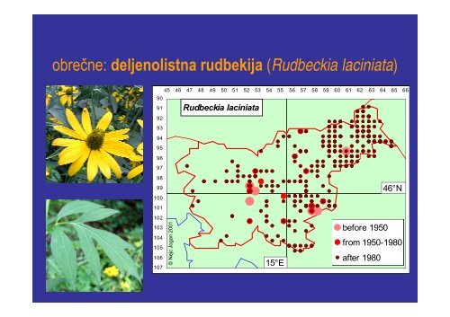 Tujerodne vodne rastline in njihova problematika