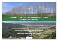 DISSENY D’UN CINTURÓ VERD PER A L’ÀREA URBANA DE GIRONA