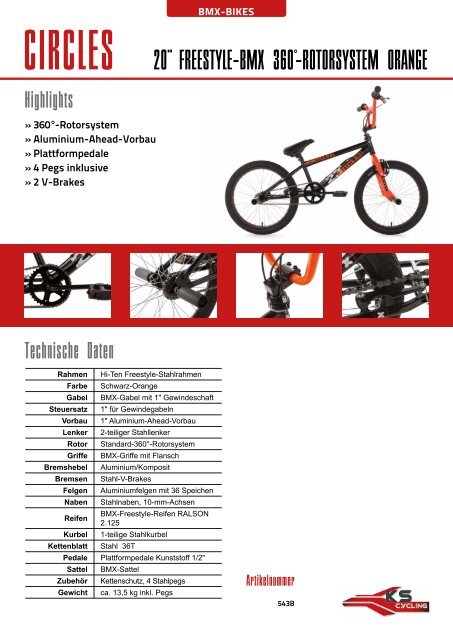 Der KS CYCLING Fachhändler-Katalog