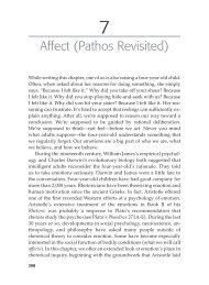 Affect (Pathos Revisited) - DWRL Instructor Web Pages