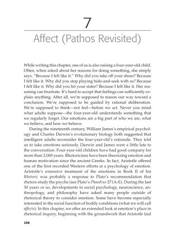 Affect (Pathos Revisited) - DWRL Instructor Web Pages