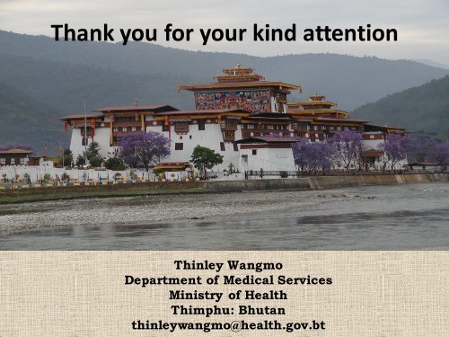 eHealth Updates (Bhutan)