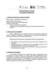 RESOLUCION DECANAL NÂ° 182/05 - FaMAF - Universidad ...