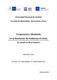 Comprensión y Modelado en la Resolución de Problemas en Física