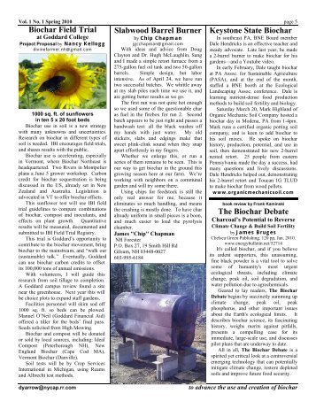 Slabwood Barrel Burner Keystone State Biochar The Biochar Debate