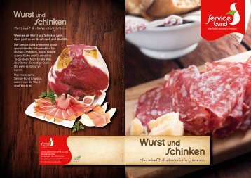 Wurst und Schinken