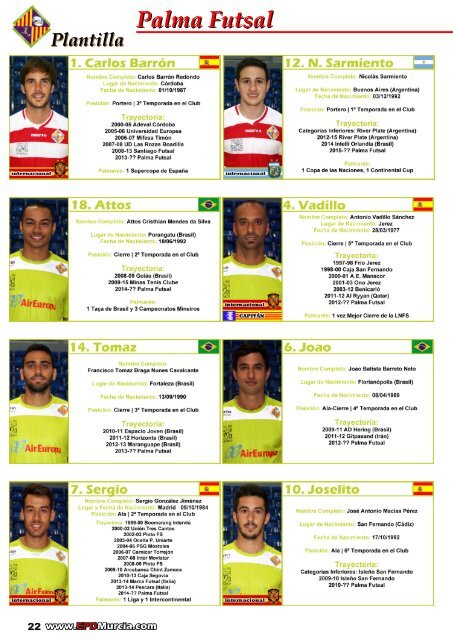 Guía de la Liga 2015/2016 (Futsal)