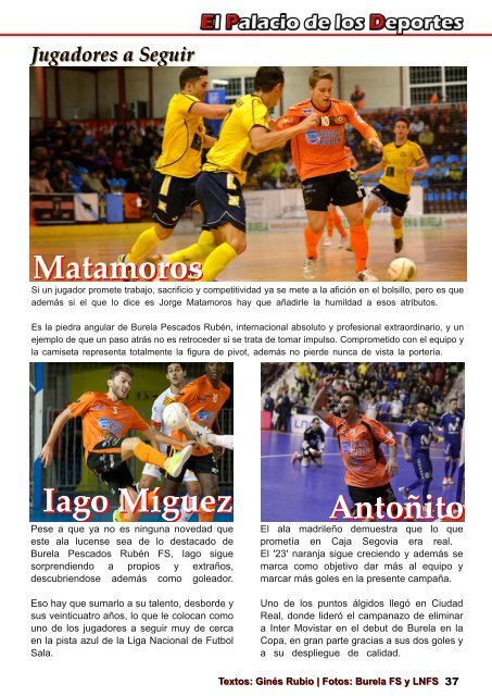 Guía de la Liga 2015/2016 (Futsal)