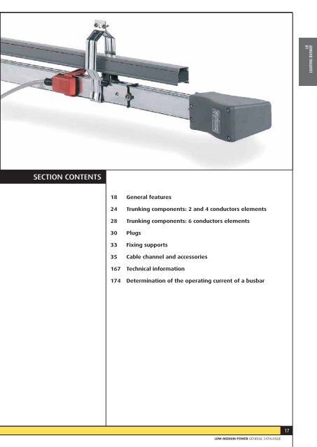 LB - LIGHTING BUSWAY 25 - 40A