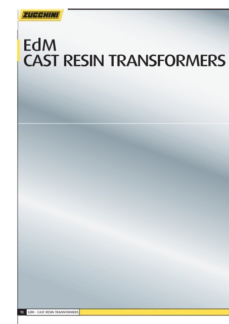 EdM CAST RESIN TRANSFORMERS