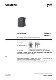 7814 Actuators SQM45... SQM48... - Delta Control