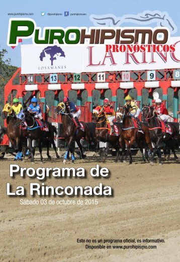 Programa de La Rinconada