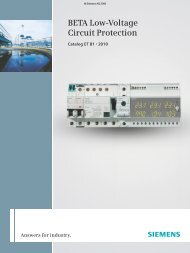 BETA Low-Voltage Circuit Protection