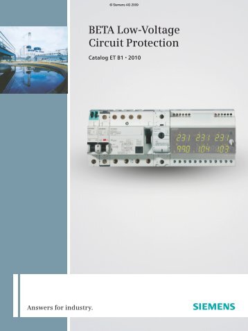 BETA Low-Voltage Circuit Protection