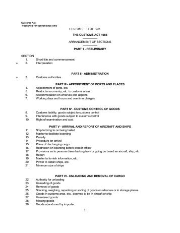 Sections 29 and 63 of the Customs Act. - Fiji Revenue & Customs ...