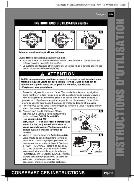 conservez ces instructions - Steinbach