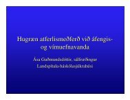 Hugræn atferlismeðferð við áfengis- og vímuefnavanda