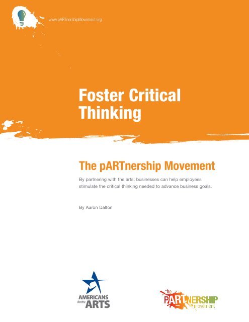 Foster Critical Thinking
