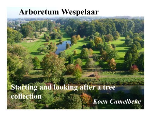 Arboretum Wespelaar