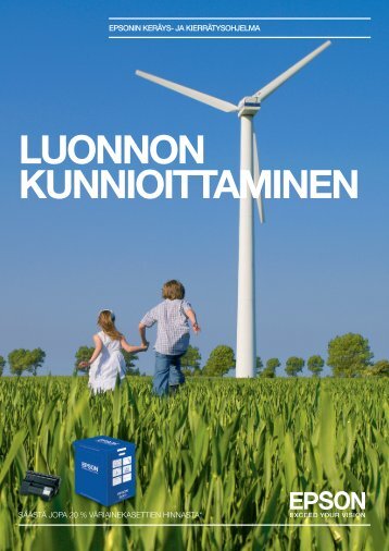 LUONNON KUNNIOITTAMINEN