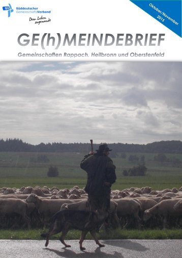 Gemeindebrief Oktober November