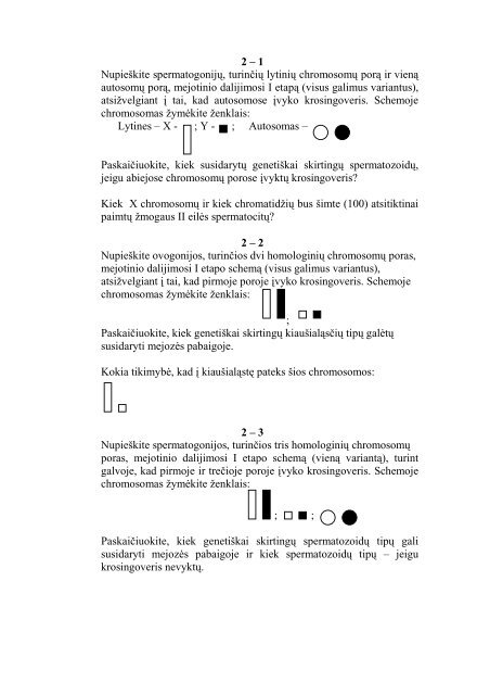 Praktikos darbai