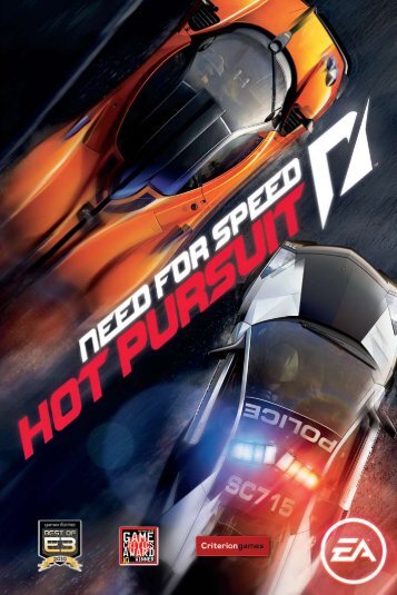 EA Games Need for Speed Hot Pursuit - need-for-speed-hot-pursuit-manuals