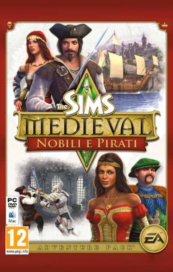 EA Games The Sims Medieval - Pirates and Nobles Adventure Pack - the-sims-medieval-pirates-nobles-manual-italian
