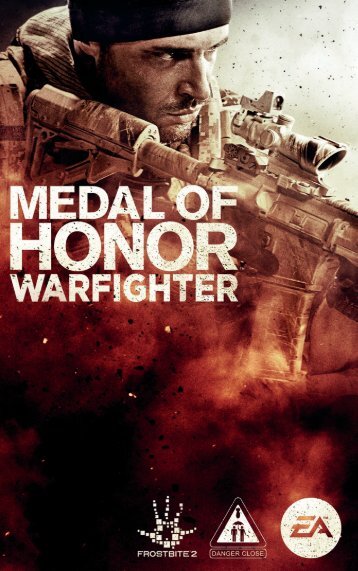 EA Games Medal of Honor Warfighter - medal-of-honor-warfighter-manuals