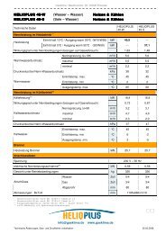 HP 40-W_S_Techn_Daten - GasKlima