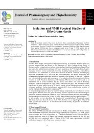 Isolation and NMR Spectral Studies of Dihydromyricetin