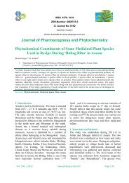 Phytochemical Constituents of Some Medicinal Plant Species Used ...