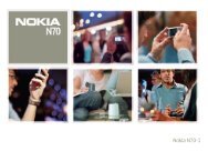 Nokia N70 - Manuale d'uso del Nokia N70