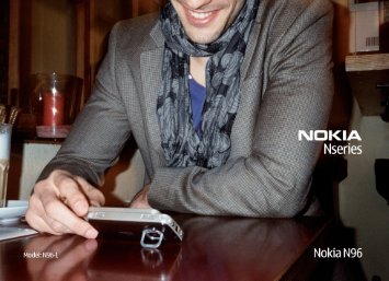 Nokia N96 - Manuale d'uso del Nokia N96